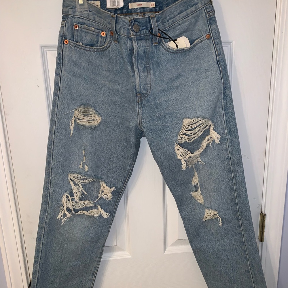 LEVIS wedgie fit denim